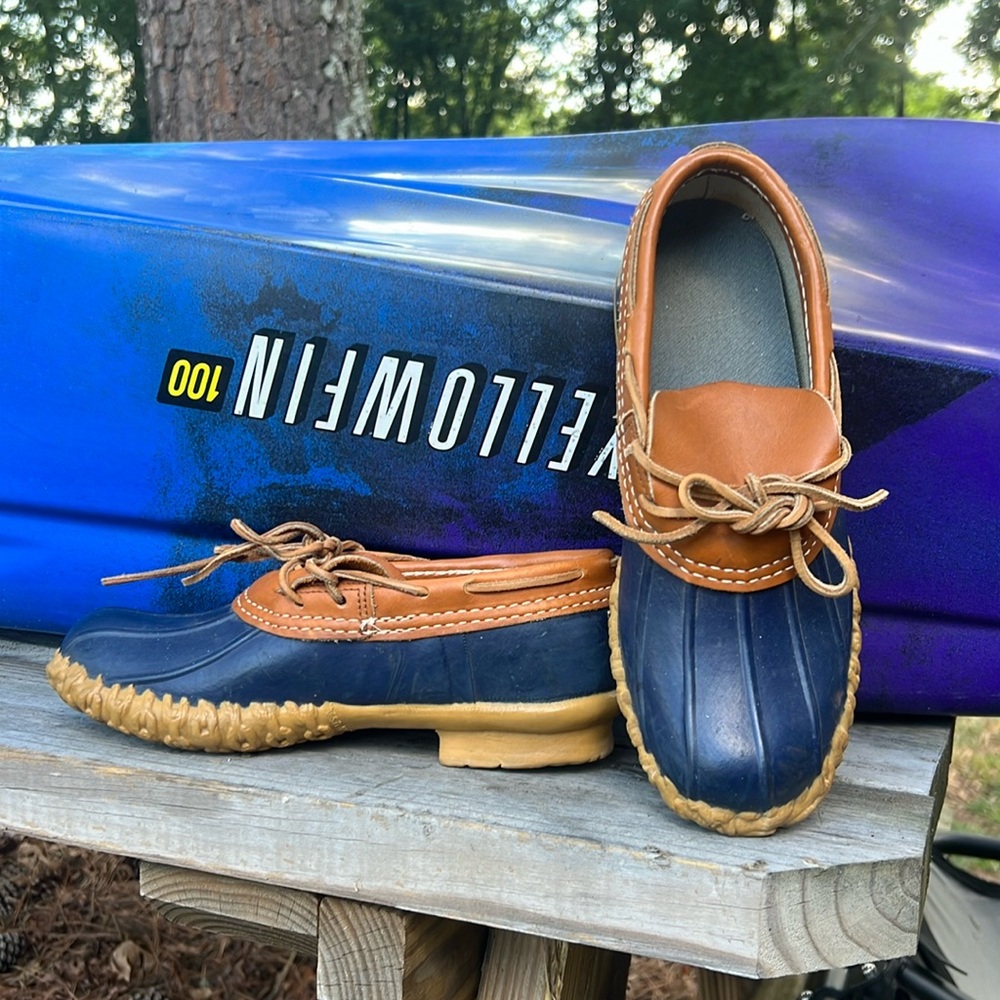 L.L. Bean Vintage Duck Shoes Gumshoe Bean Boots